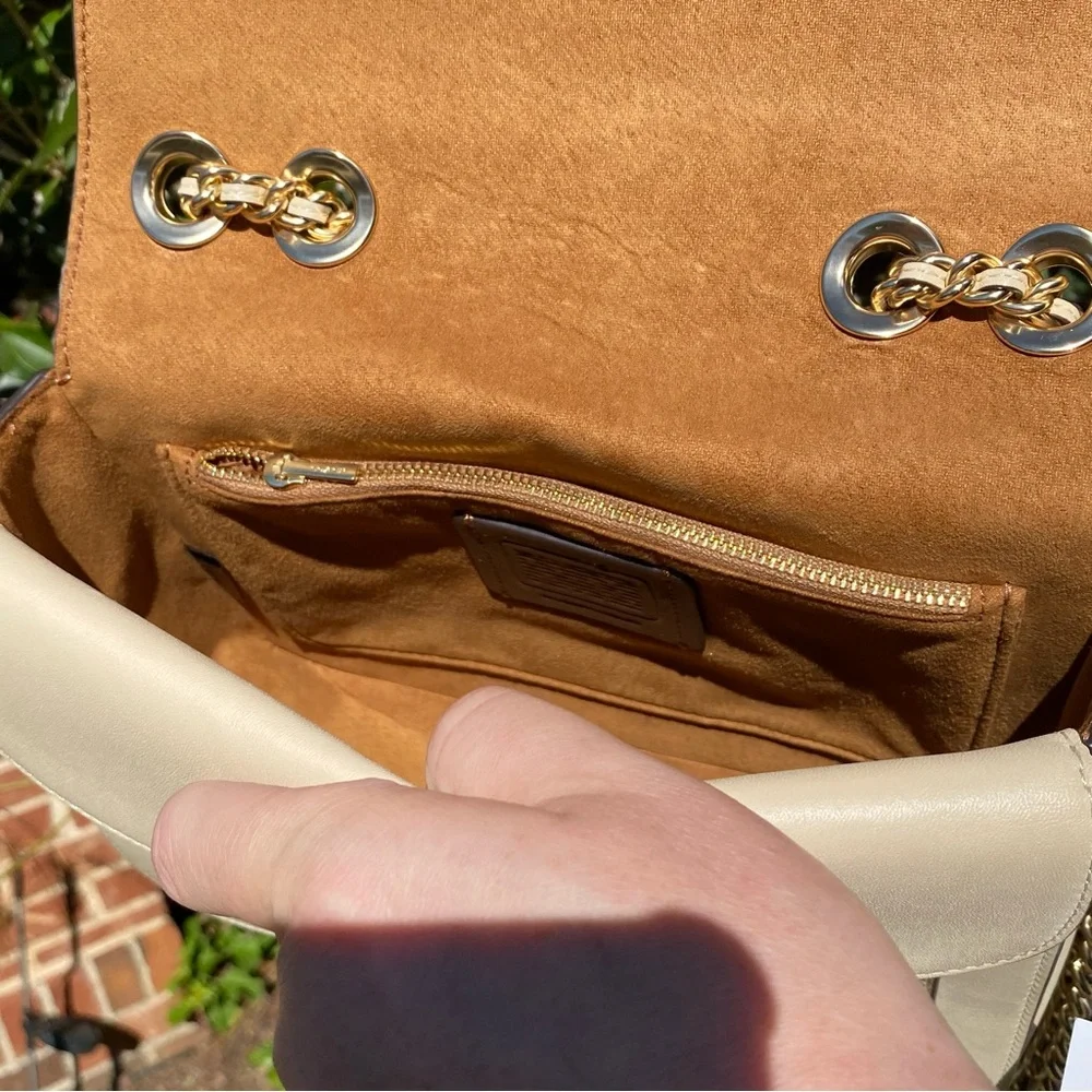 NWT Coach Madison Shoulder Bag With Dragon Print CQ195 - Picture 12 of 13